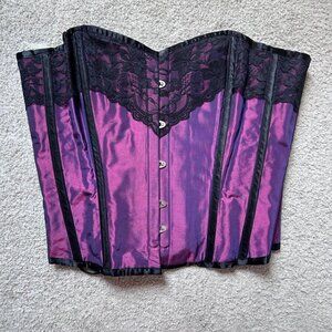 New Hips and Curves Steel Boned Corset sz 34